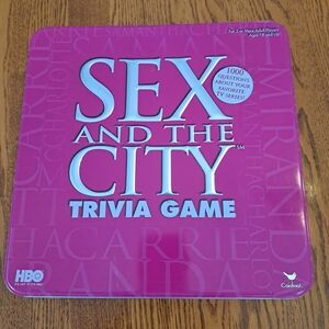 2/$40 Vintage 2004,Sex and the City Trivia Game - Pink Edition